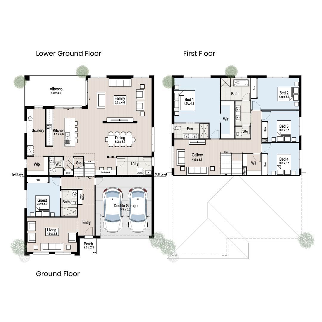 Willow 23 with Build Buddy World | Floorplan image.