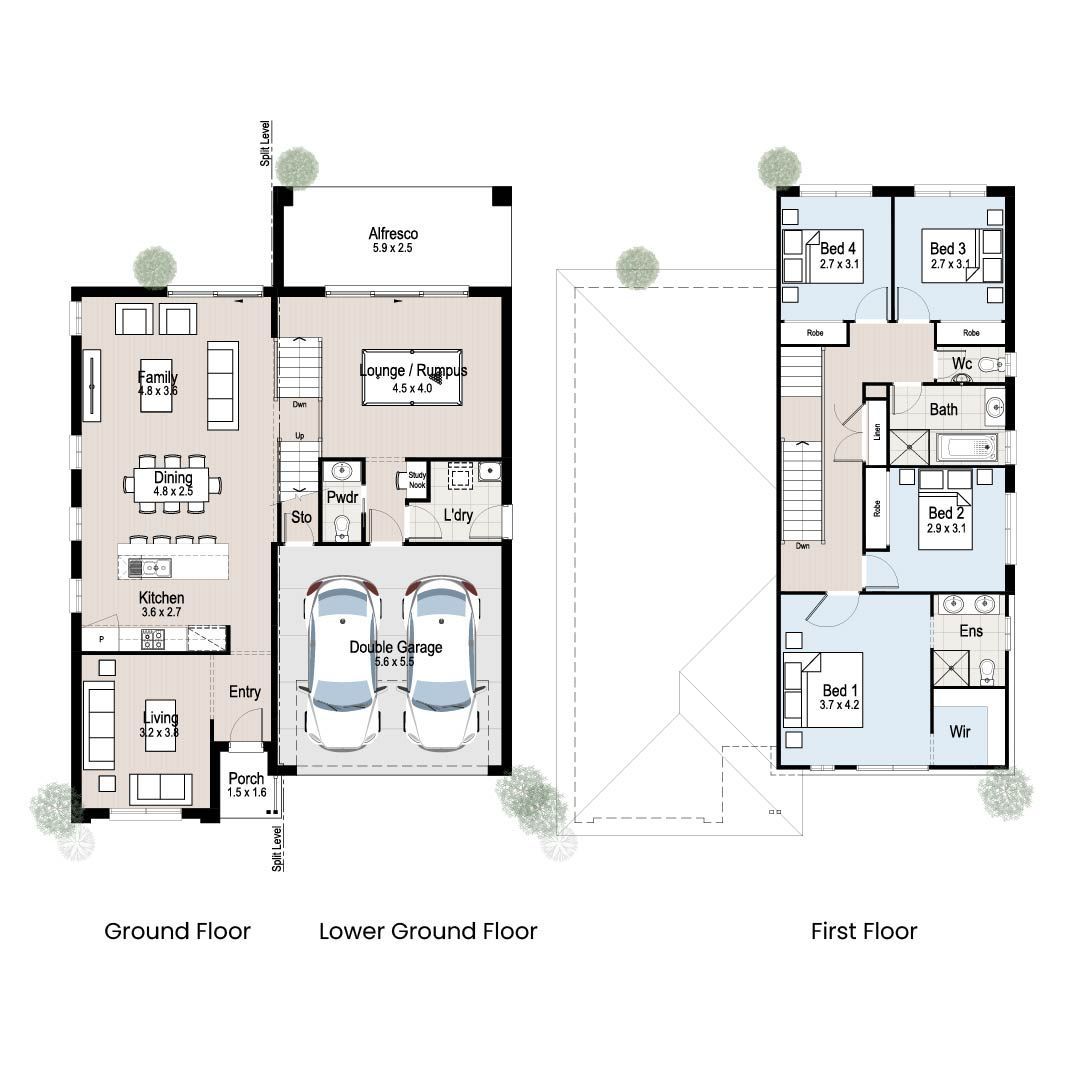Willow 23 with Build Buddy World | Floorplan image.