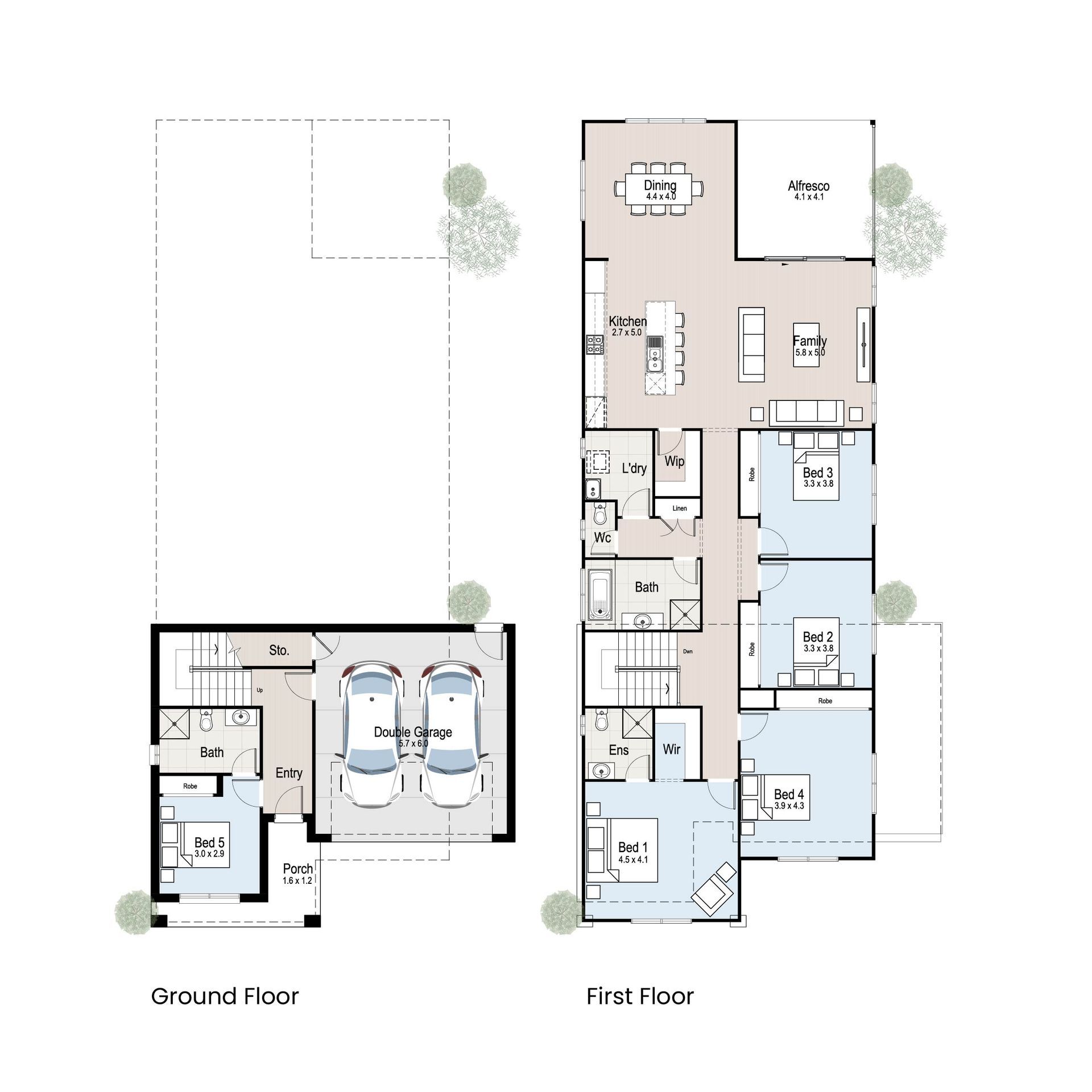 Willow 23 with Build Buddy World | Floorplan image.