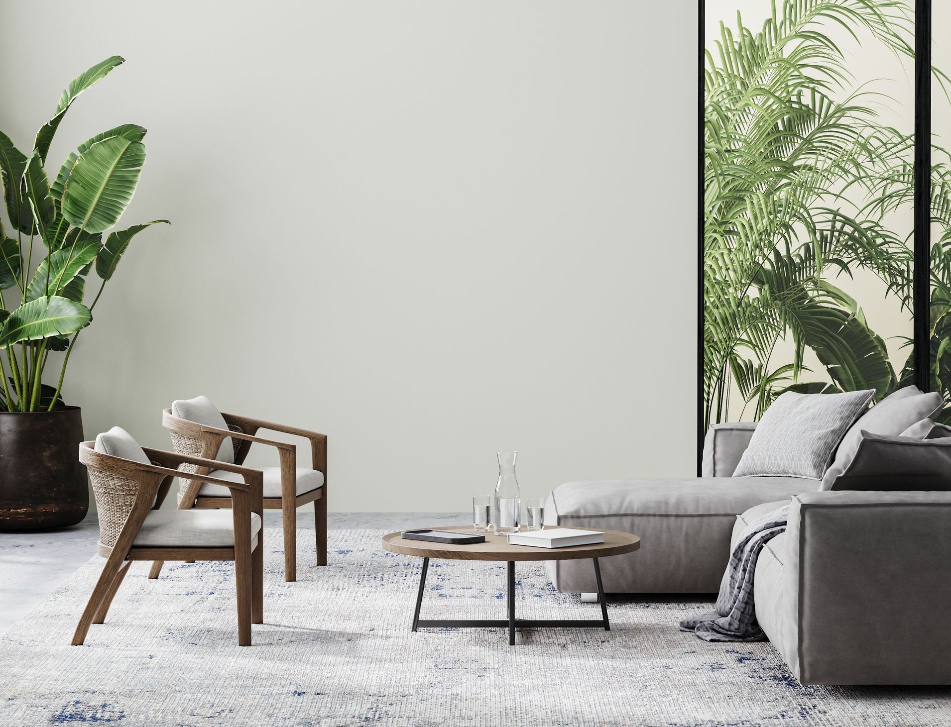 Palazzo 41 - A living room with a couch, chairs, and a coffee table.