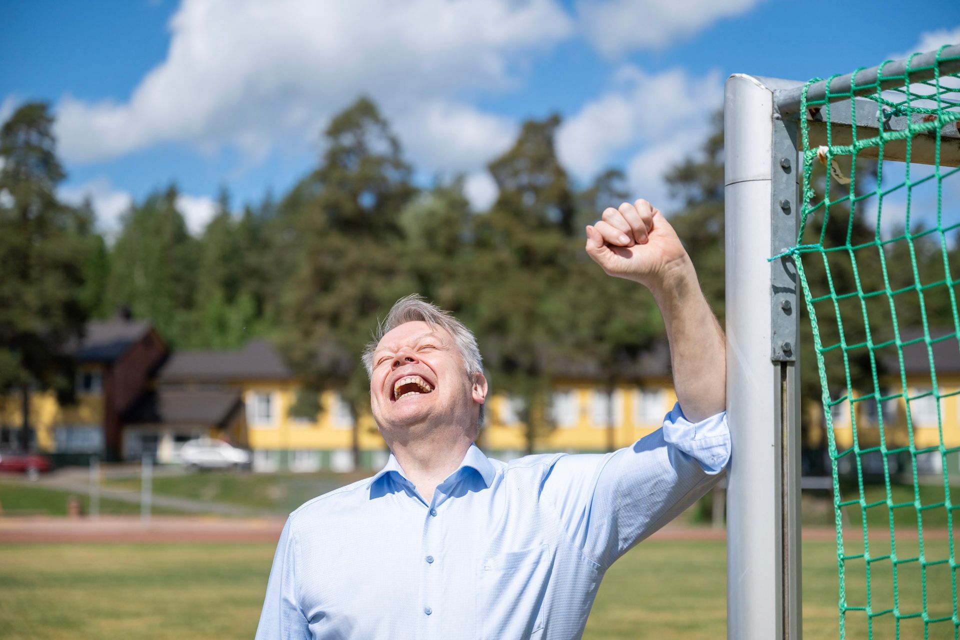 Timo Kaunisto nauru kuvaaja Sami Kilpiö