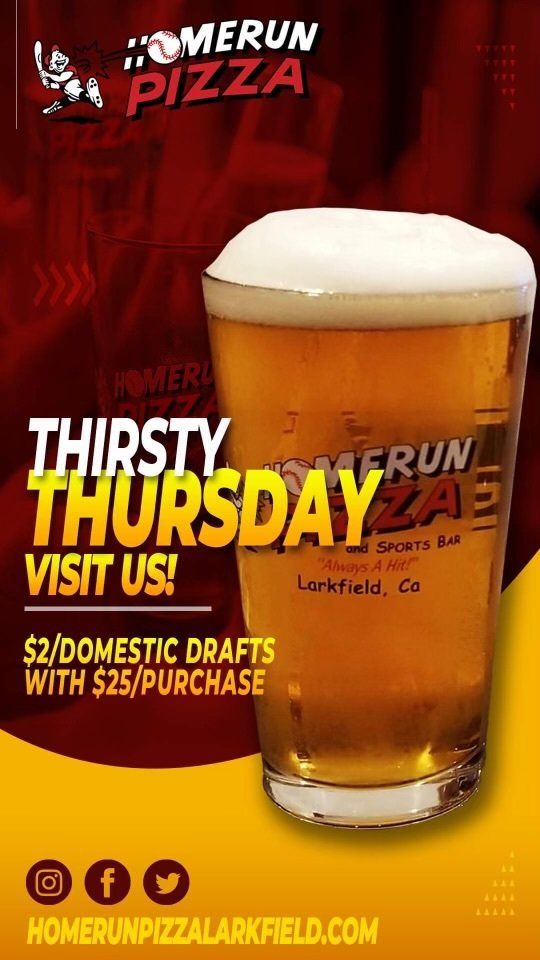 Homerun Pizza Pizza restaurant, sports bar, and catering Larkfield