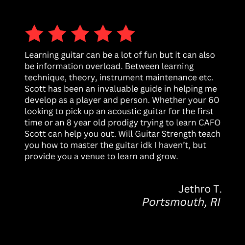 guitar lessons in middletown ri