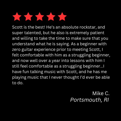guitar lessons in middletown ri