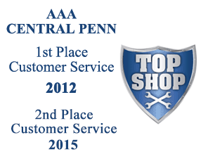 Top Shop Logo — Automotive Services and Repairs in Carlisle, PA