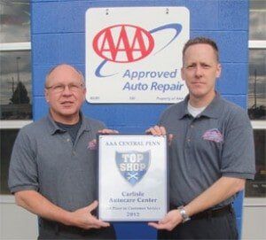 Top Shop Winner - Automotive Services and Repairs in Carlisle, PA