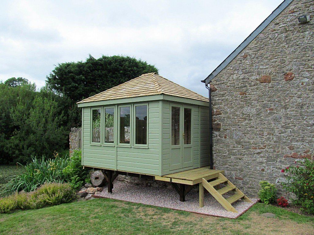 Sheds Devon the hip roof summer house