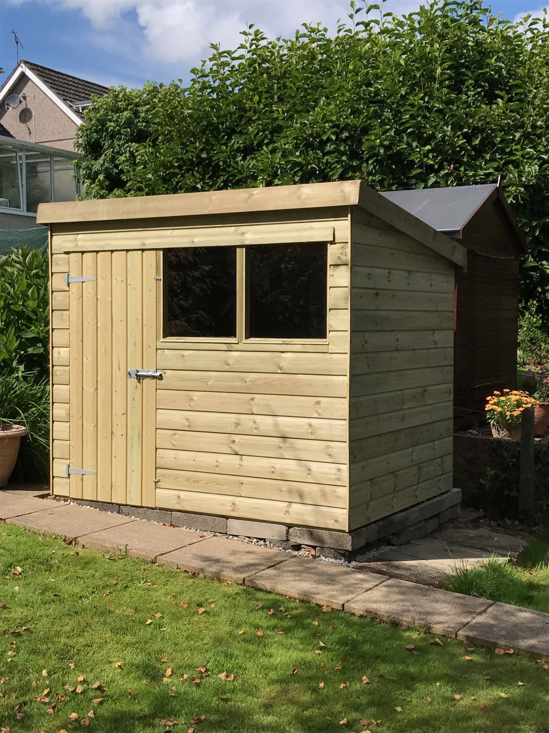 Traditional Pent Shed from CP Sheds of Devon