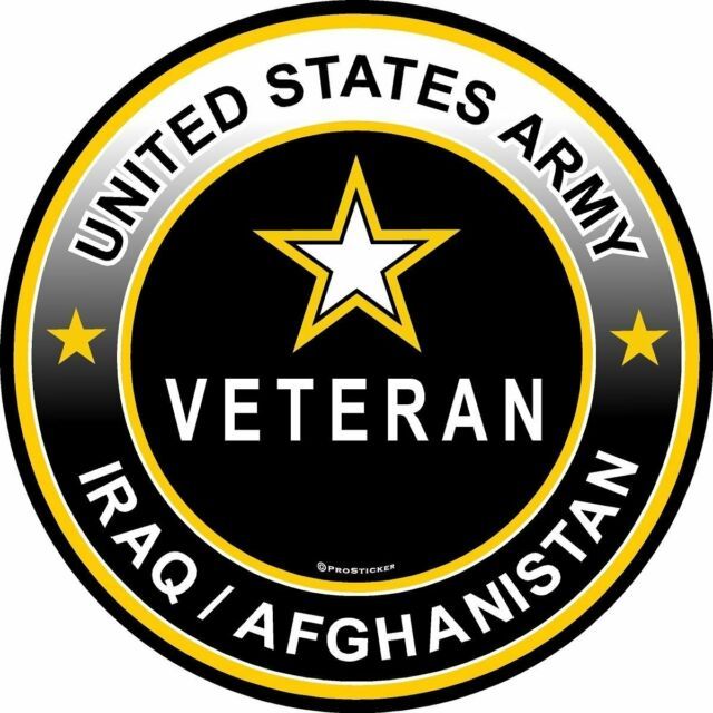 United States Army Veteran Badge - Iraq / Afghanistan