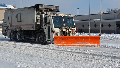 Snow being removed using quality equipment in Princeton, WI
