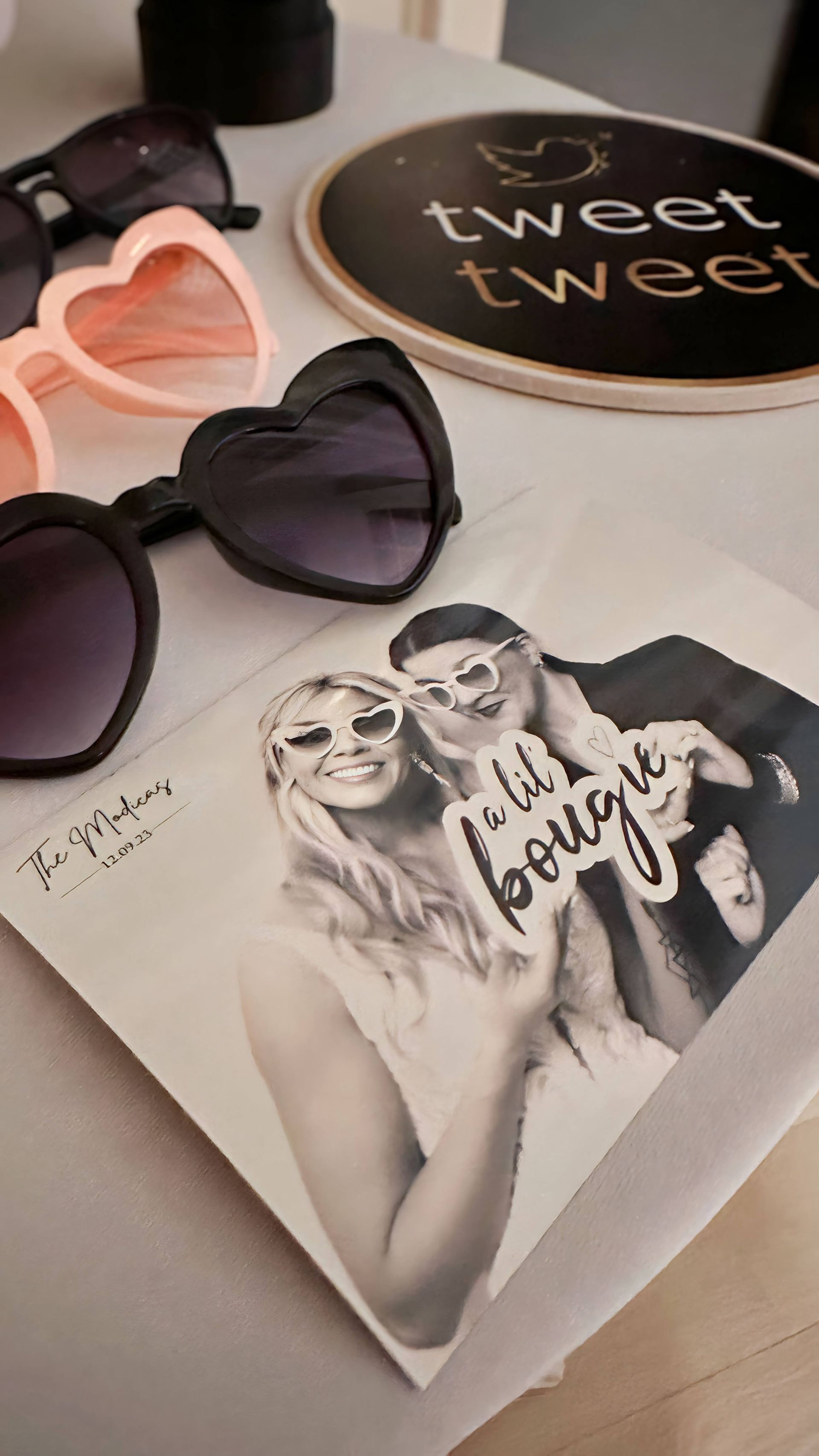 printed photos black and white