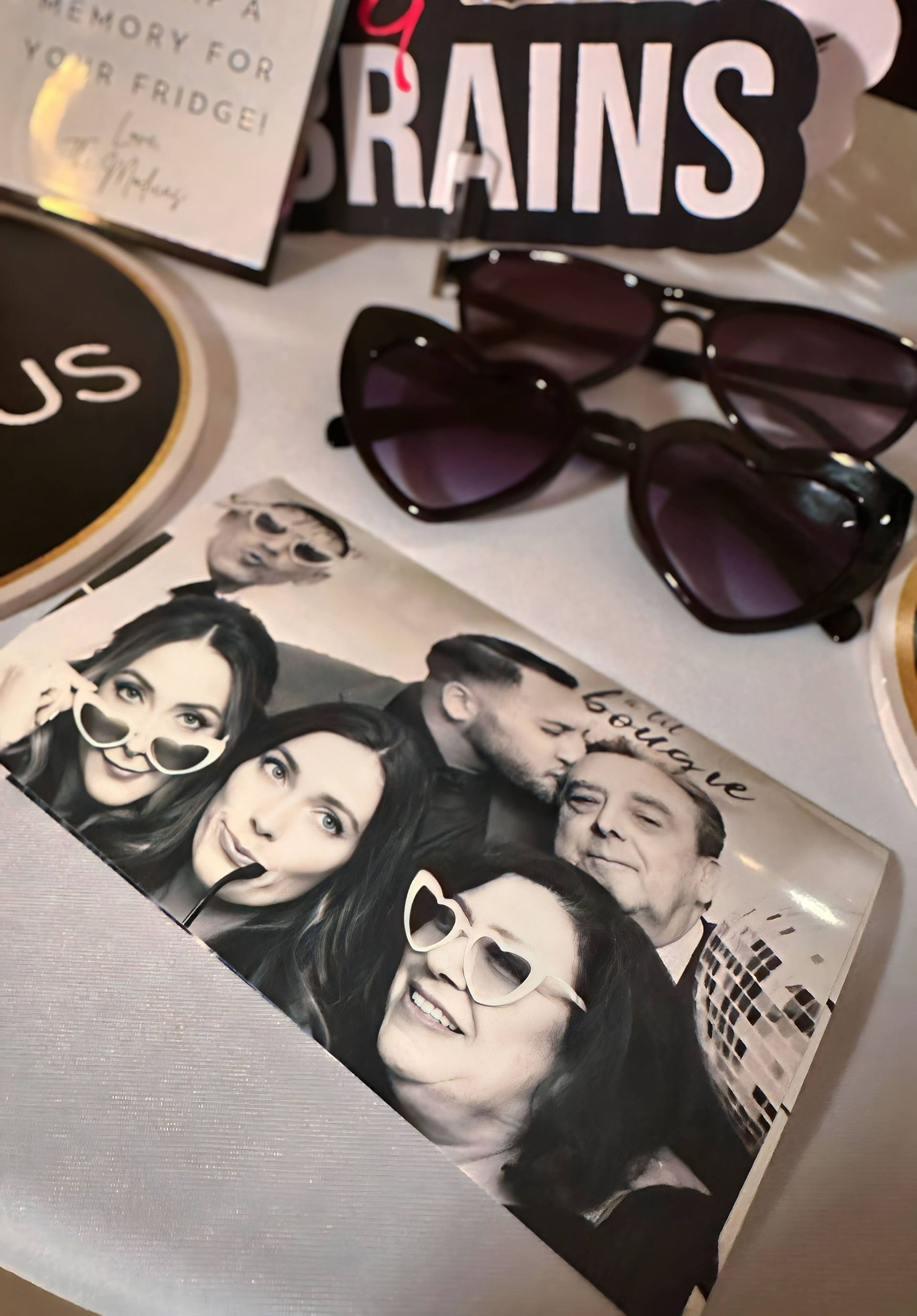 photo booth printed photos