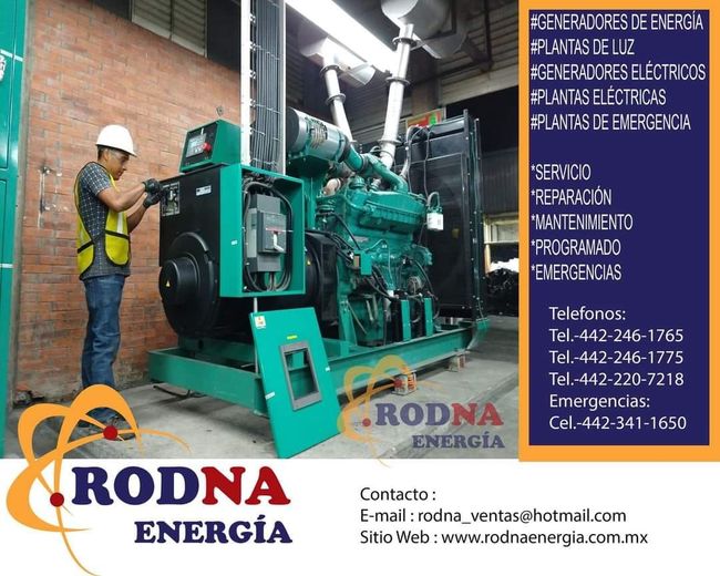 RODNA ENERGÍA - Generadores de energía