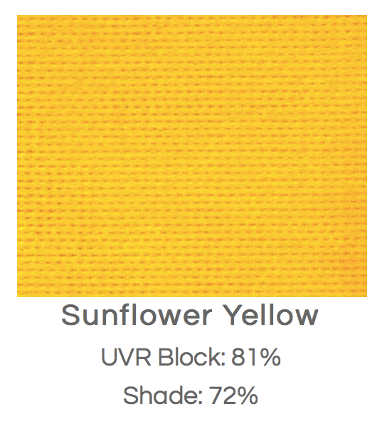 Sunflower Yellow — Perth, WA — Shade Solutions