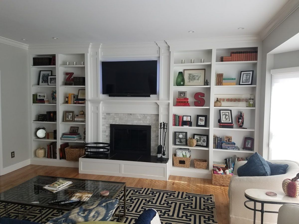 bookshelf remodel