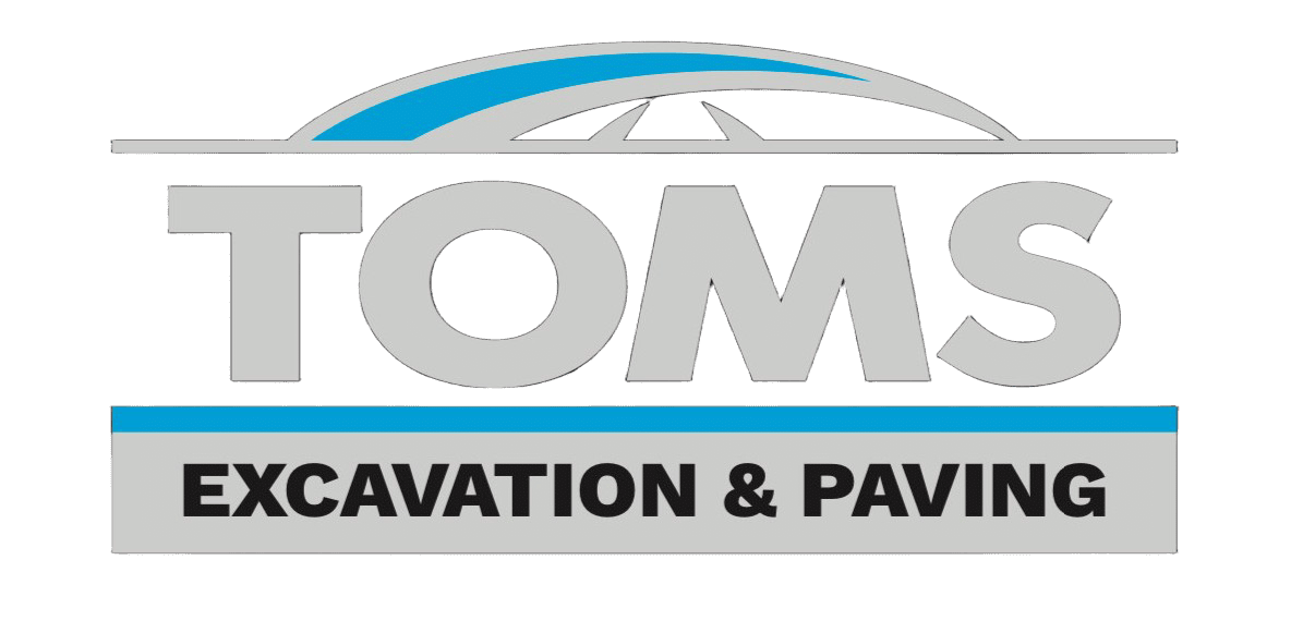A Logo for Tom's Excavations.