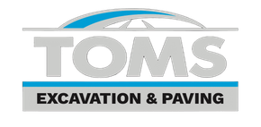 A Logo for Tom's Excavations.