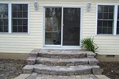 Back Steps to Waldorf Kitchen Addition