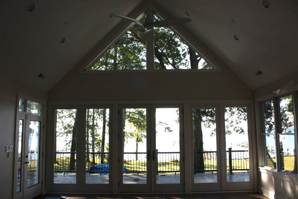 Lusby New Home Construction - View from inside