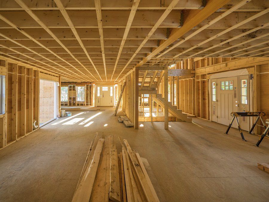 Framing a home Addition