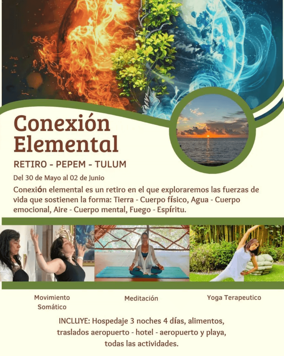Una mujer está sentada en una roca cerca de un río.
