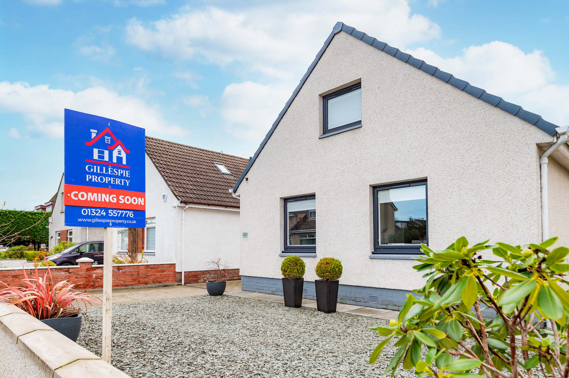 A house sold by Larbert property sales experts