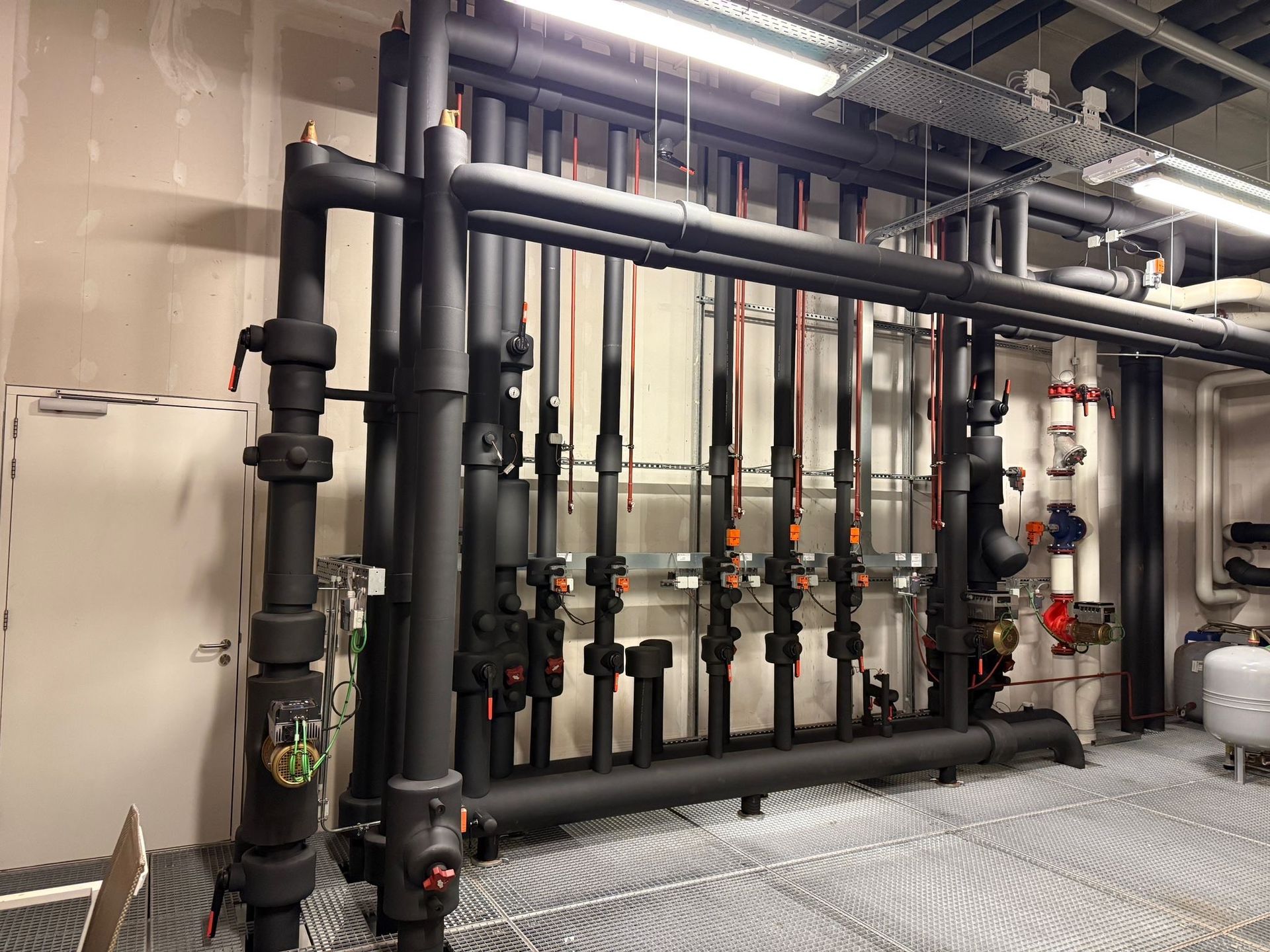 Electrical Install at Open space