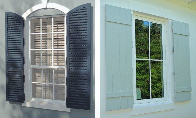 Home Window Protection — Two Windows with Shutter   in Corpus Christian, TX