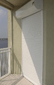 Roll-up Door Covers — White Door Cover Protection  in Corpus Christi, TX