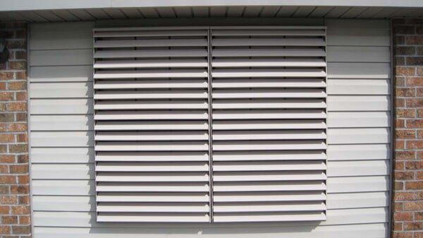 Aramco Shutters — Outside Blinds Close-up in Corpus Christi, TX