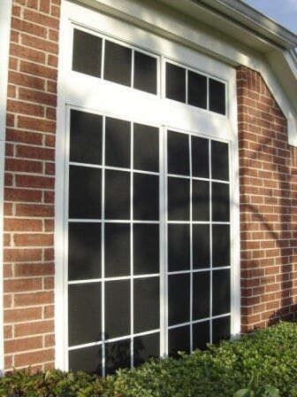 Solar Screen with Grid