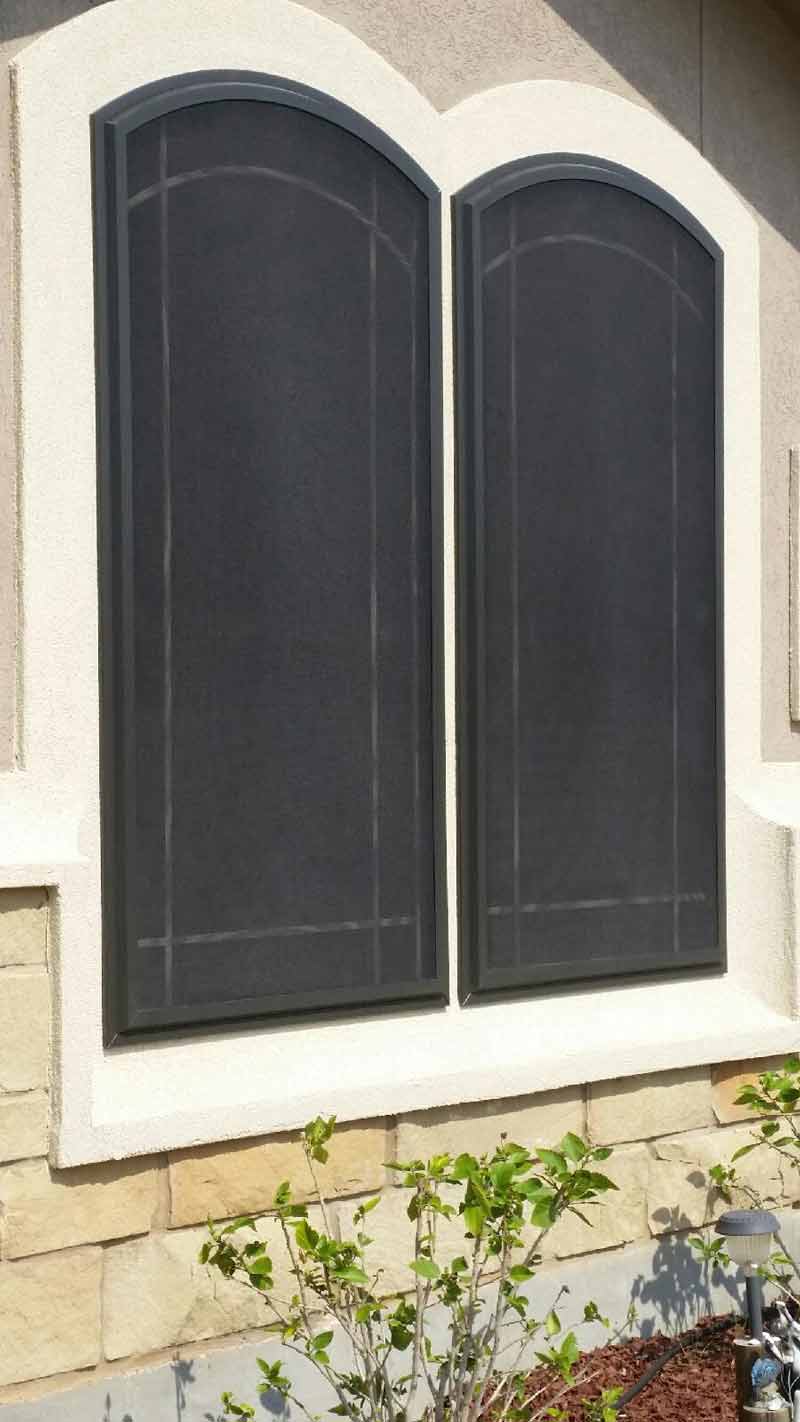 Window Shade — Window with Black Shade in Corpus Christi, TX