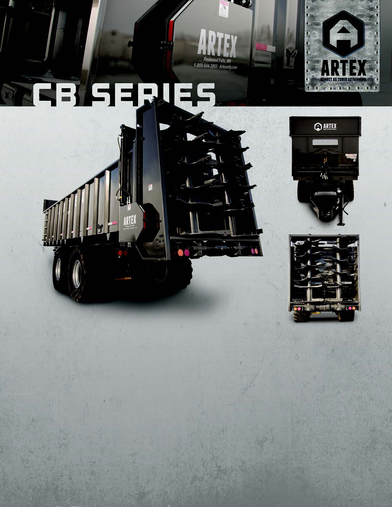 Artex CB Series Manure Spreaders