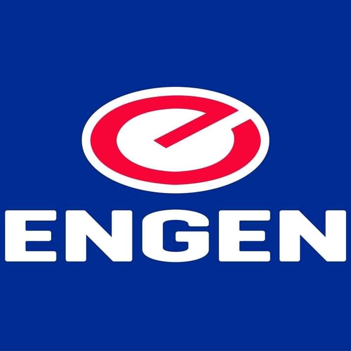 Un logo pour engen sur fond bleu
