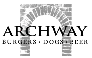 Archway Burger, dogs, beer logo