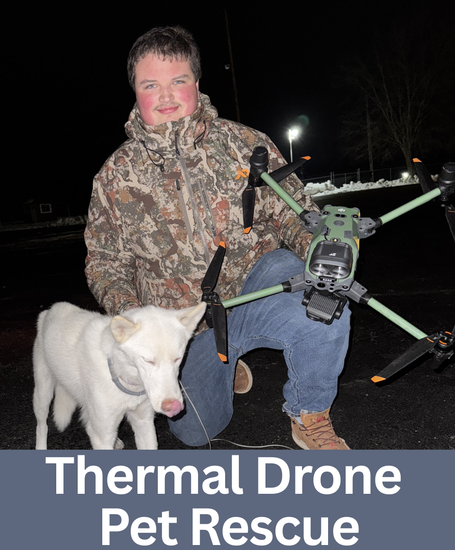 Thermal Drone Pet Recovery