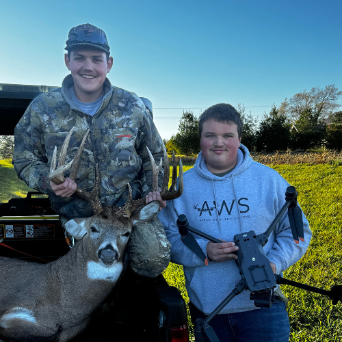 drone deer recovery ohio