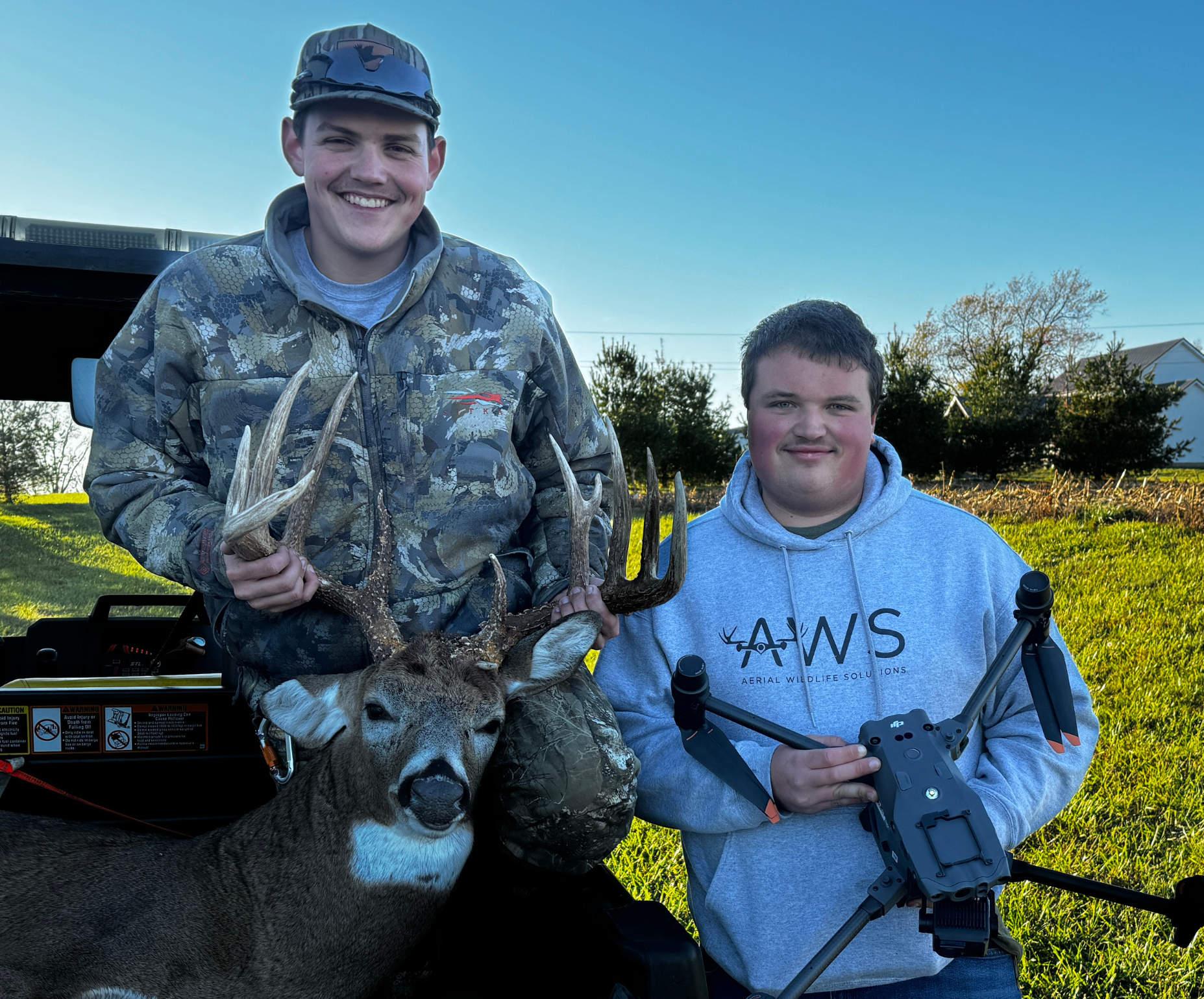 Drone Deer Recovery In Clinton County