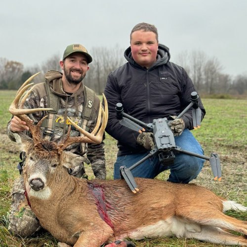 drone deer recovery ohio
