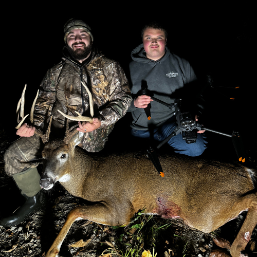 drone deer recovery highland county