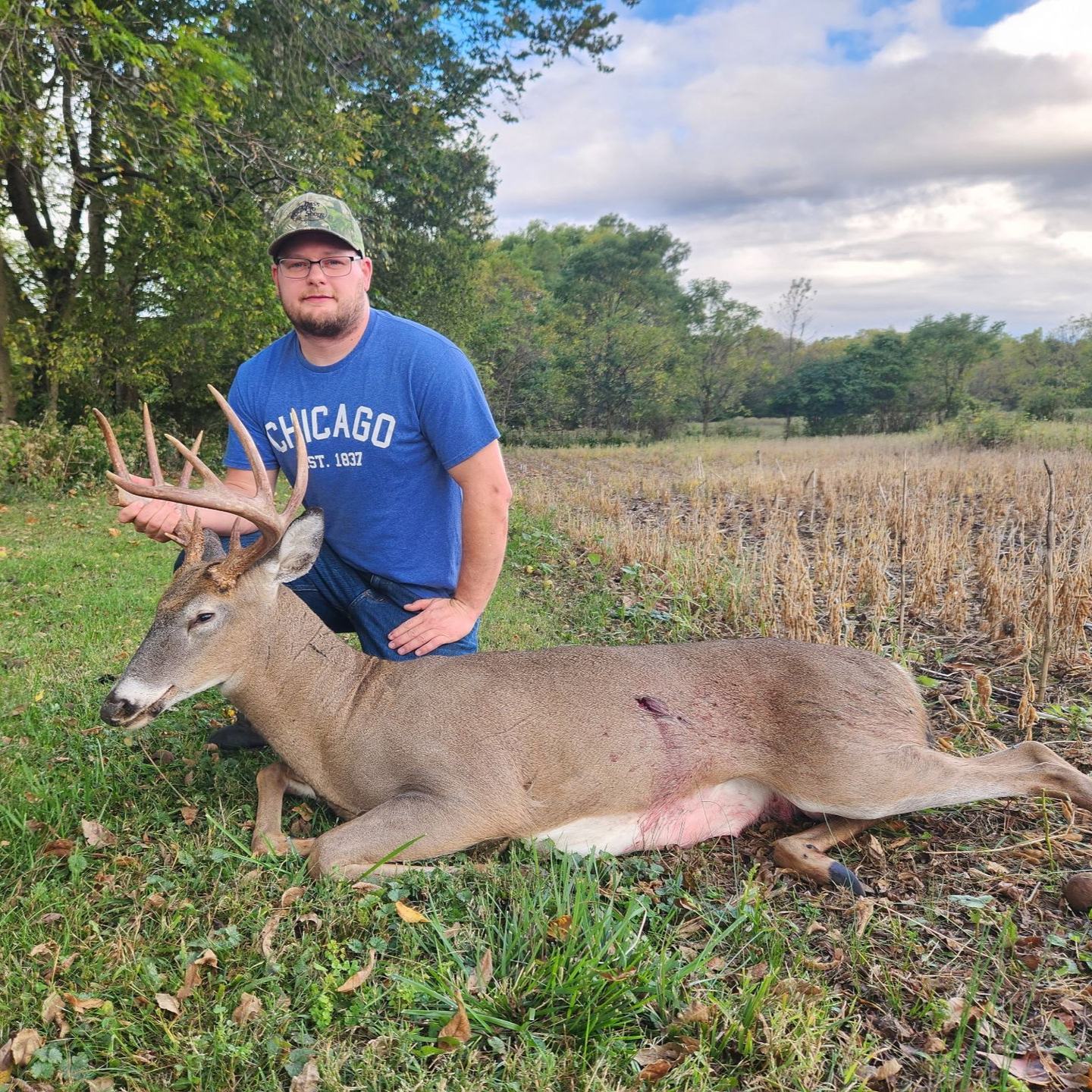 Thermal Drone deer recovery clinton county