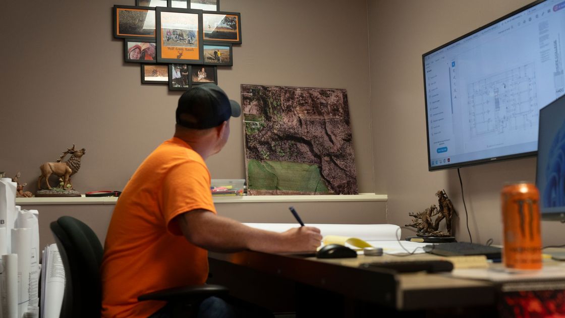 hunting aerial maps