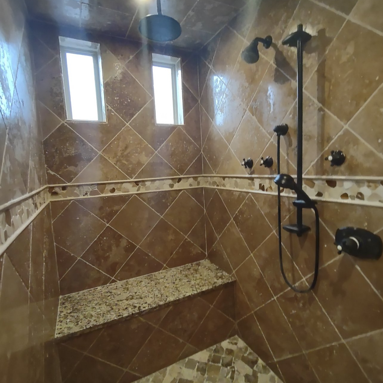 Shower tile Installation