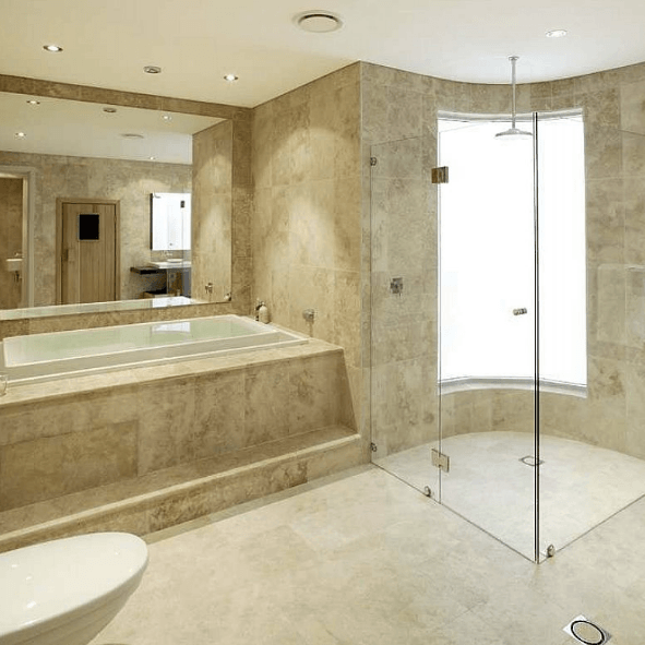 Shower and bathtub combo