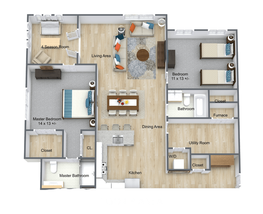 The Residences at Quarry Walk Luxury Apartments in Oxford, CT