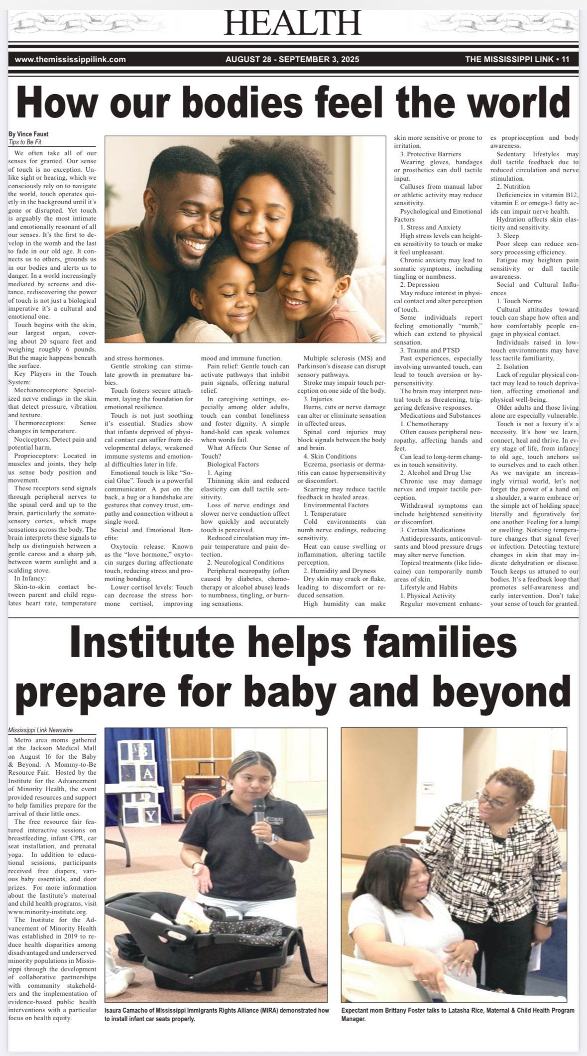 Institute helps families prepare for baby and beyond