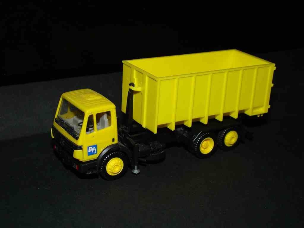 BFI Herpa MB 3 assige motor Eigenbouw 3 asser