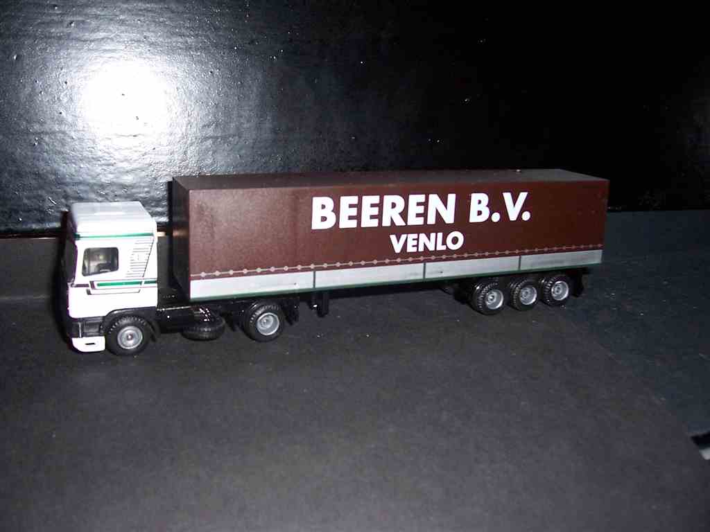 Beeren EFSI DAF 95SC Bruine Oplegger