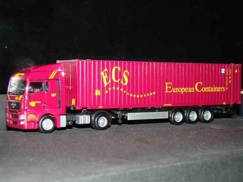 ECS nr. 187 Herpa 911743 MAN TGX