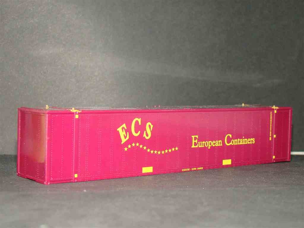 ECS Herpa 45 ft Container gladdewanden